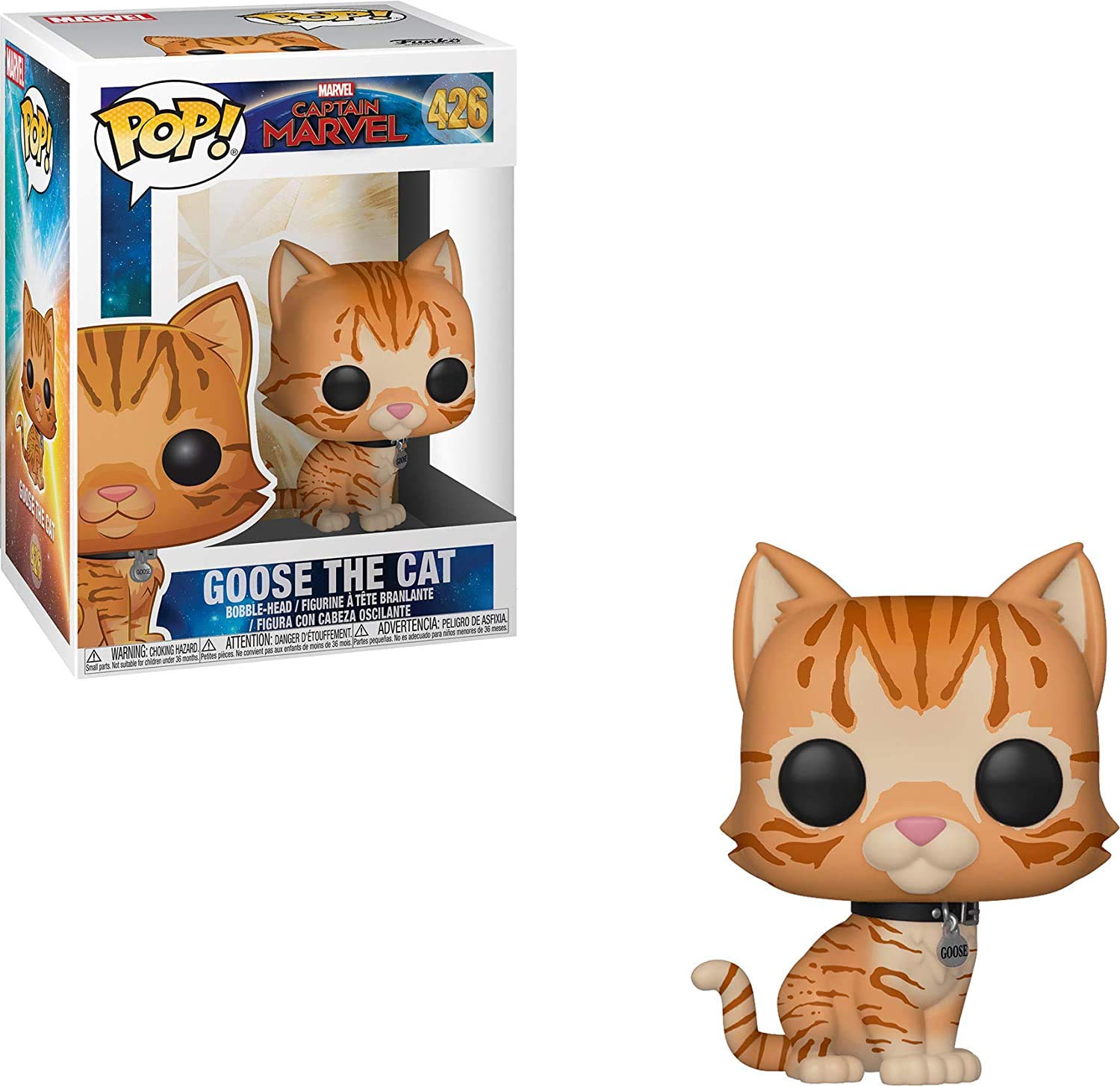Funko Pop! Marvel: Captain Marvel - Goose The Cat : Amazon.ca