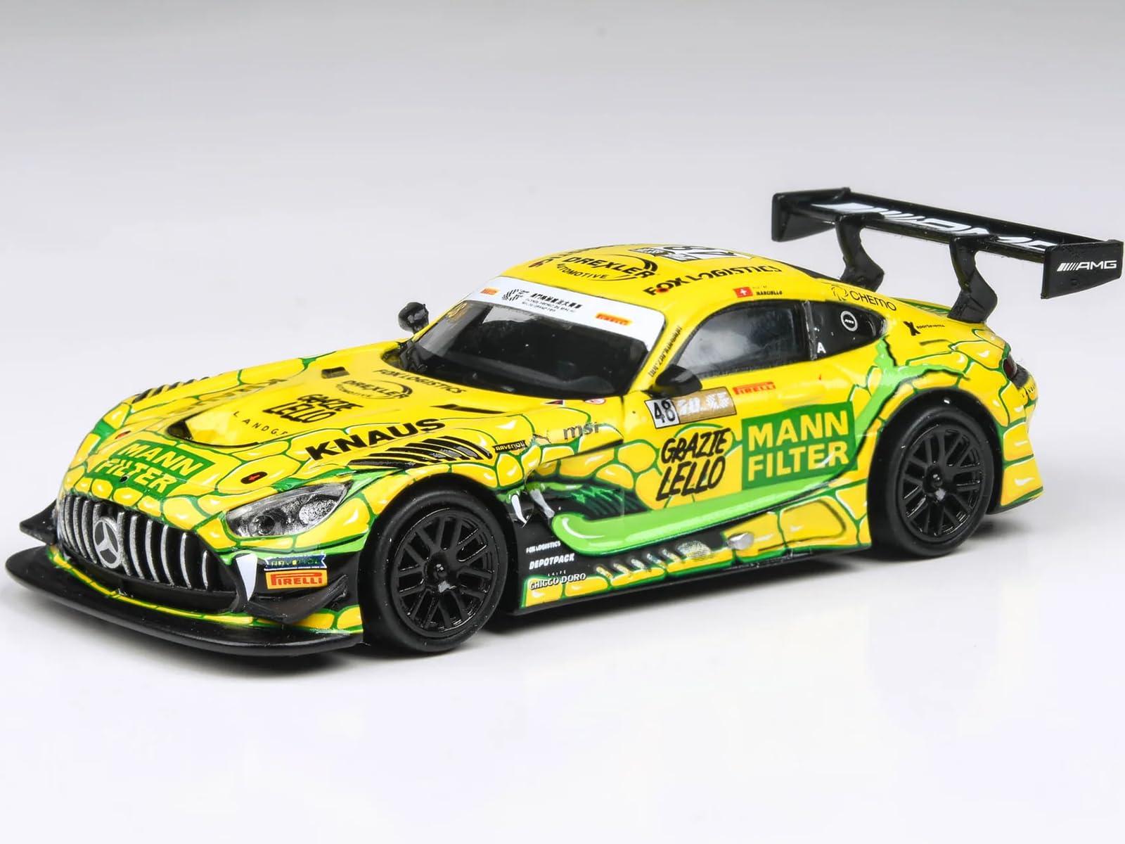 Amazon | JADI B メルセデス AMG GT3 Evo 23ﾏｶｵGP #48 Team Landgraf