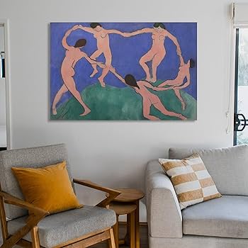 Amazon.co.jp: アンリ·マティス（ダンス）ポスター 印刷 ポスター