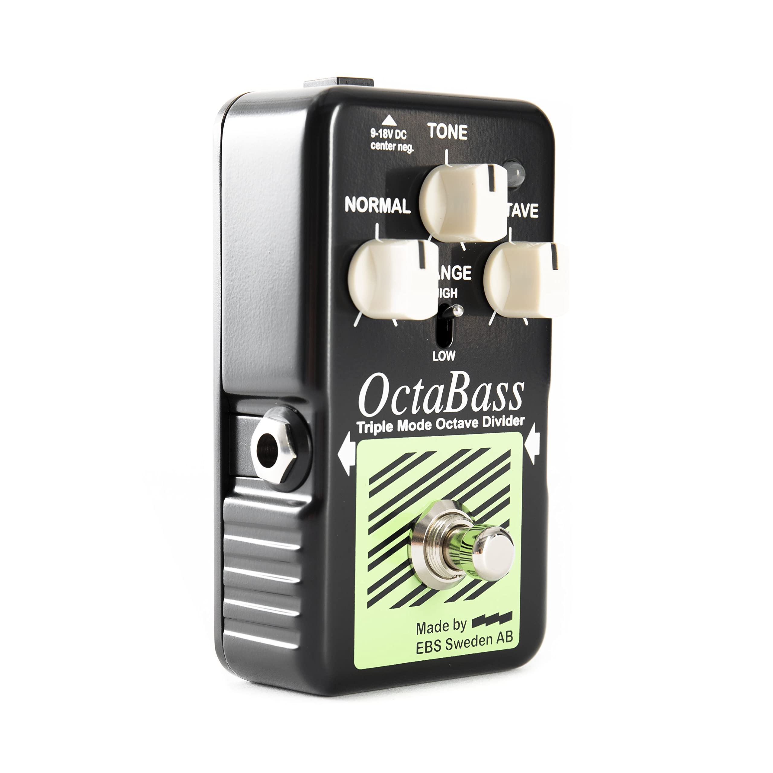 Amazon.com: EBS OctaBass Blue Label Triple Mode Octave Divider