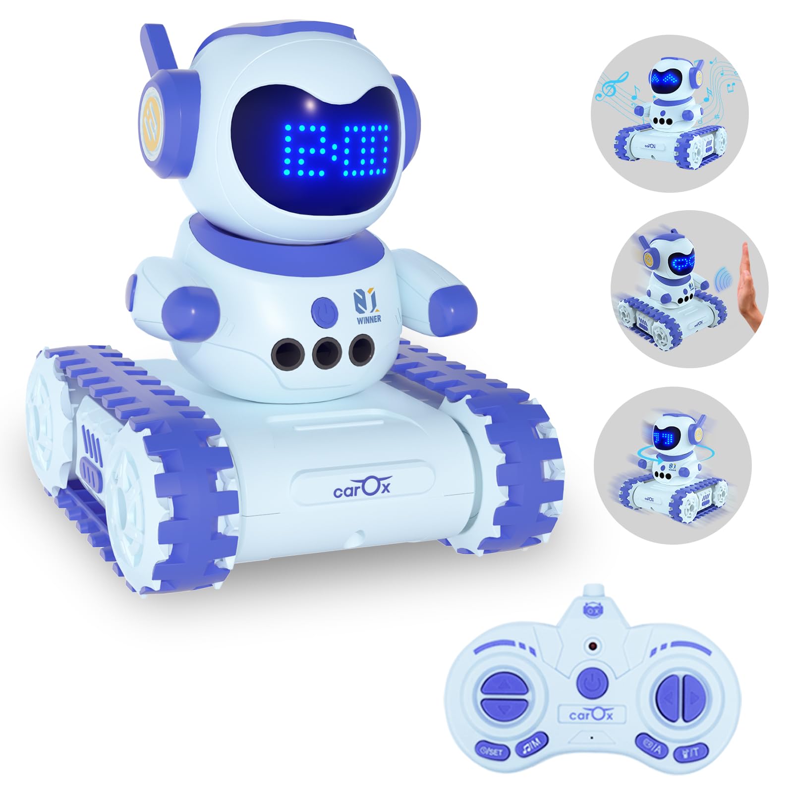 Amazon | 【新登場】Carox電動ロボット おもちゃ 子供向け ラジコン