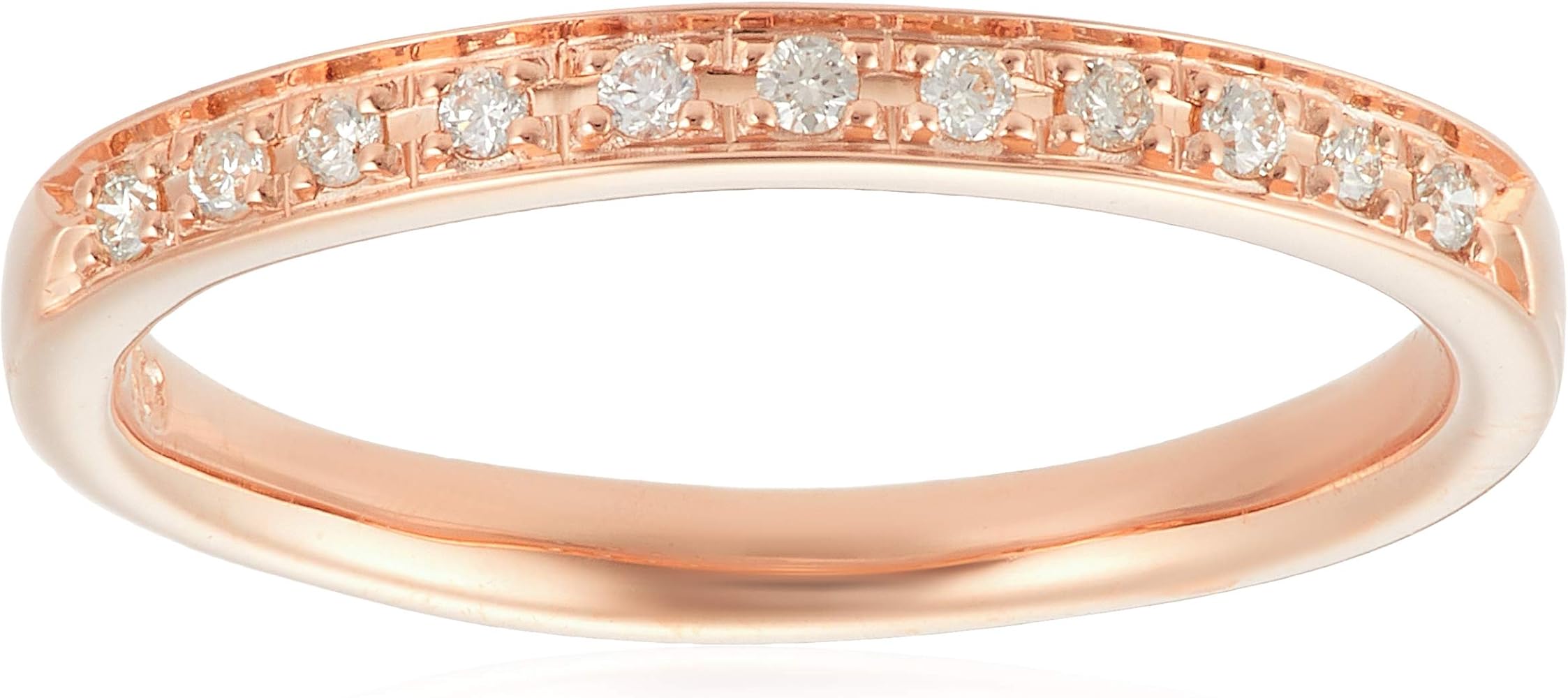 Amazon | [ヨンドシー] 4℃ K10ピンクゴールド ピンキーリング