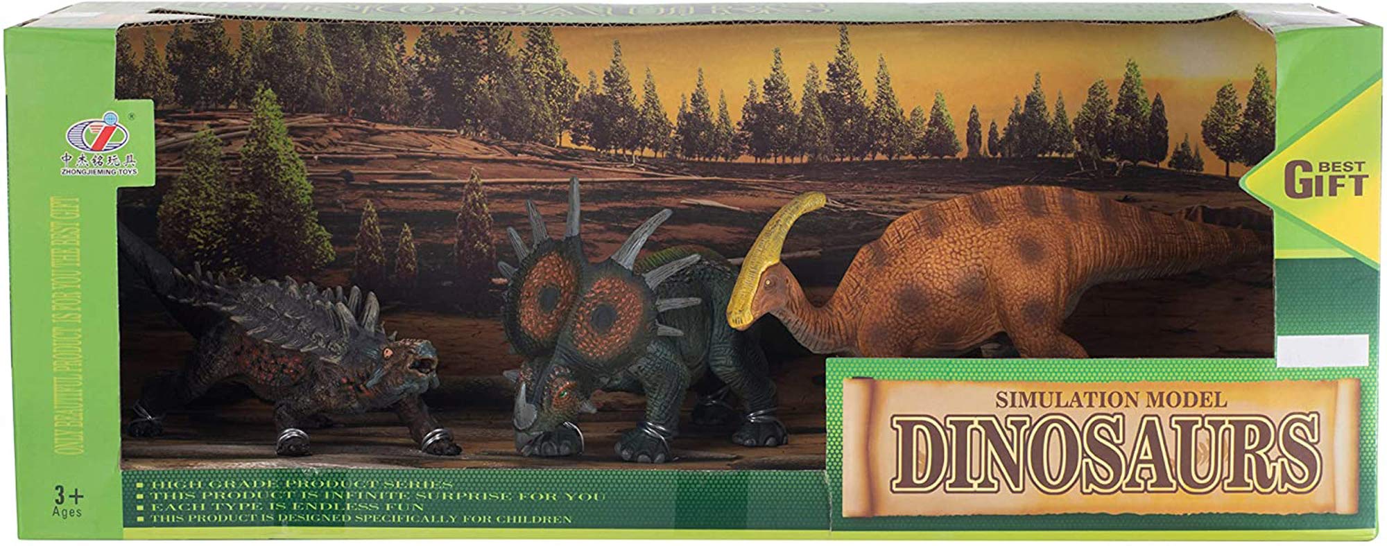 Amazon.co.jp: Class Collections アンキロサウルス トリケラトプスと