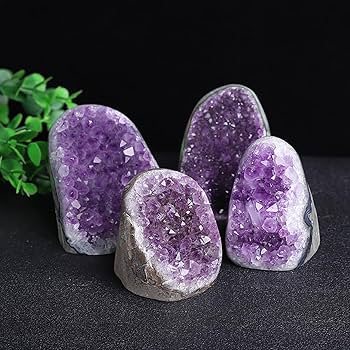 Amazon.co.jp: SUKIMIND 天然石 アメジスト 原石 ドーム 紫水晶洞