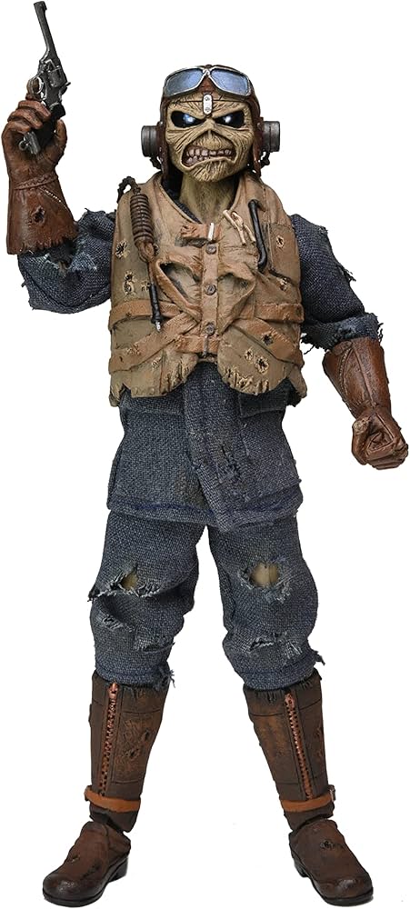Amazon.co.jp: NECA アイアンメイデン - エースハイエディ - 8インチ