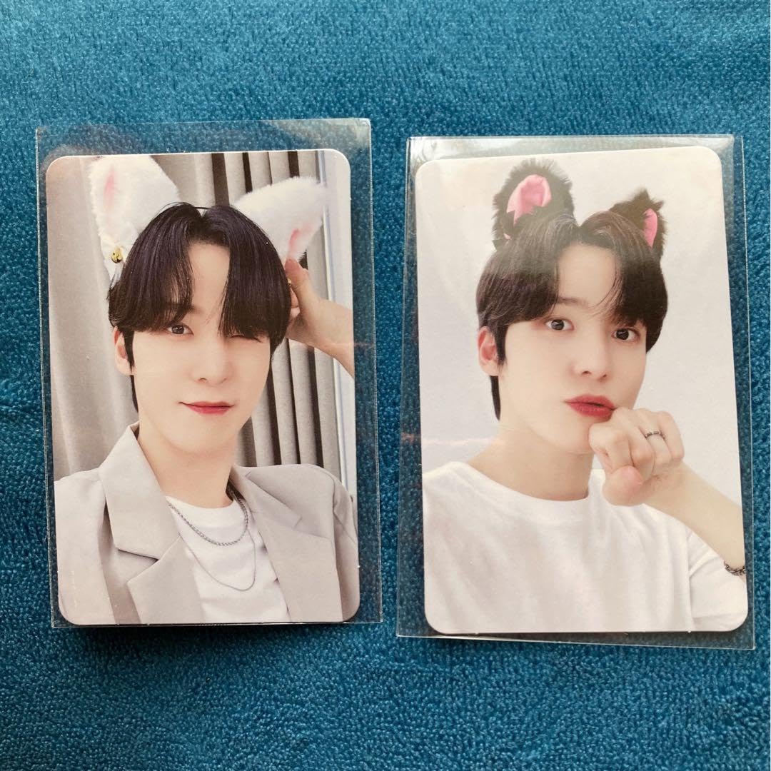 Amazon.co.jp: ATEEZ ユンホ ユノMAKESTAR ラキドロ トレカ 猫耳