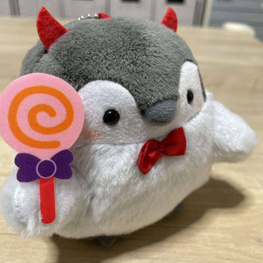 Amazon.co.jp: コウペンちゃん ぬいぐるみ ハロウィン あかいツノ