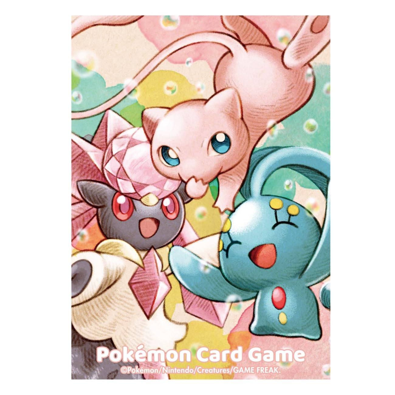 Amazon.co.jp: ポケモンカードゲーム デッキシールド ミュウ＆マナフィ