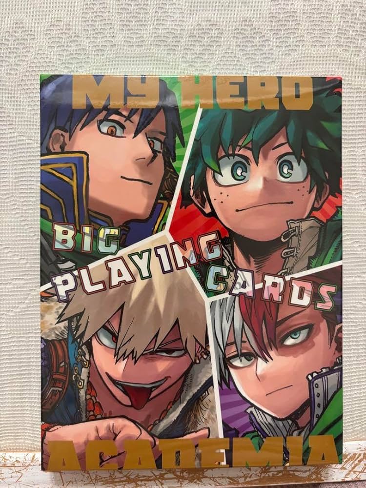 Amazon.co.jp: 僕のヒーローアカデミア BIGトランプ特製箱入り QJUA