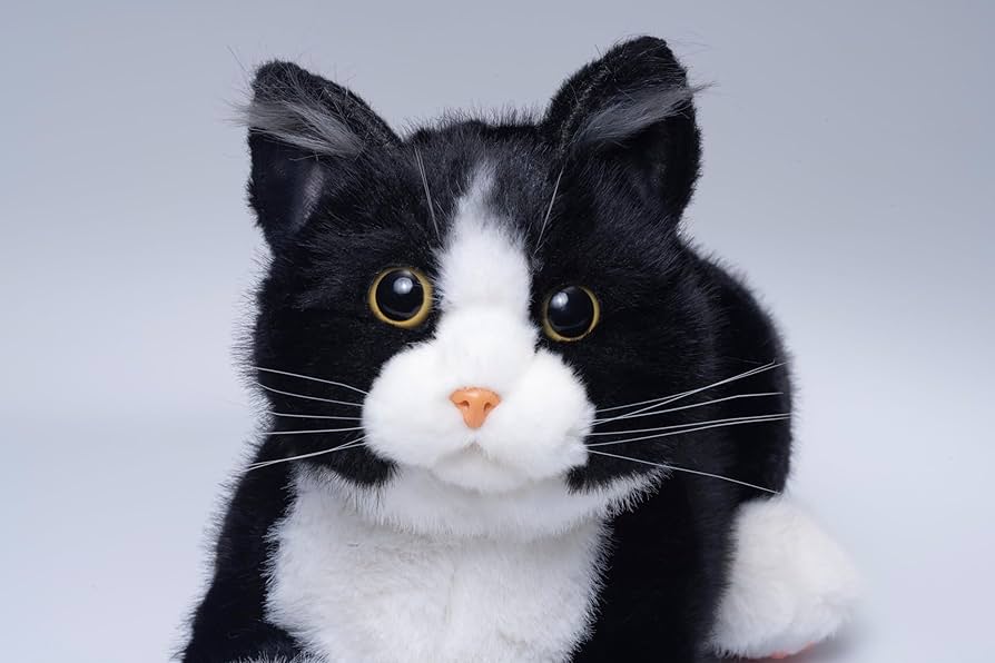 Amazon.co.jp: なでなでねこちゃんEX ハチワレ【撫でると鳴く