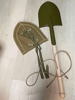 Amazon.co.jp: 日本軍 携帯円匙カバー＆シャベルのセット後期型