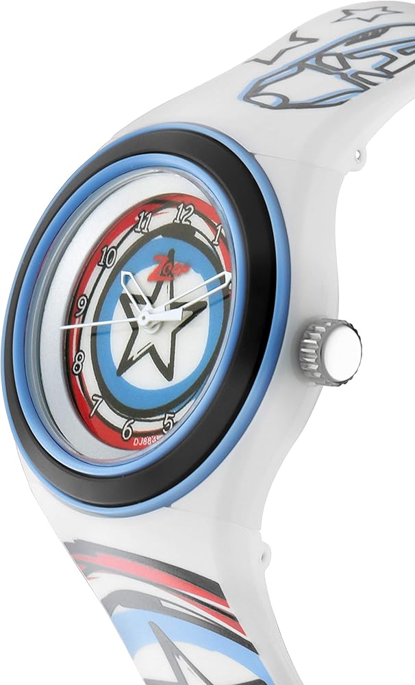 Zoop Marvel Avengers Gift Set Quartz Analog White Dial White