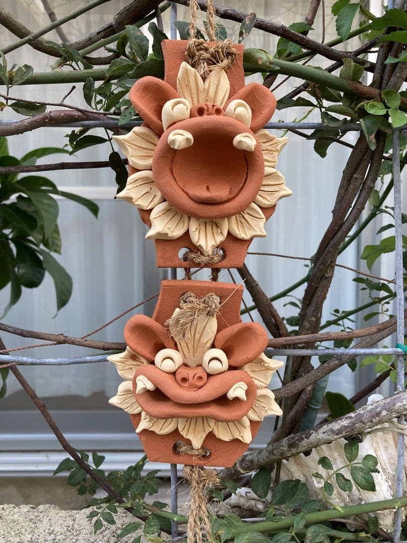 Amazon.co.jp: シーサー 壁掛け 壁掛けシーサー 御守り 魔除け 厄除け