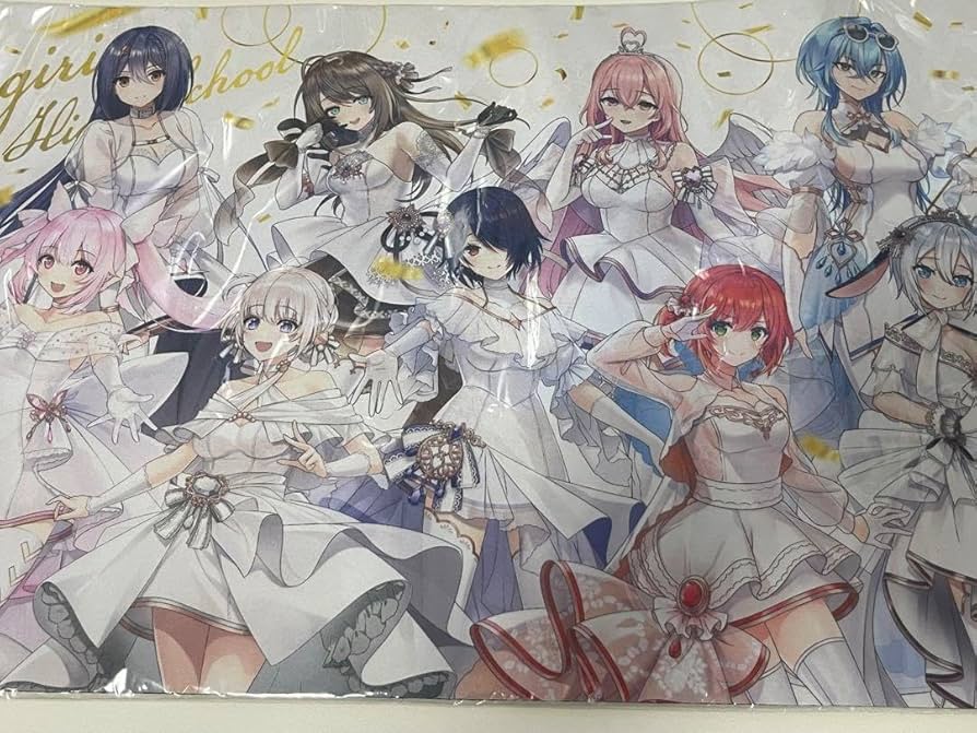 Amazon.co.jp: あおぎり高校 5周年 プレイマット マウスパッド : おもちゃ