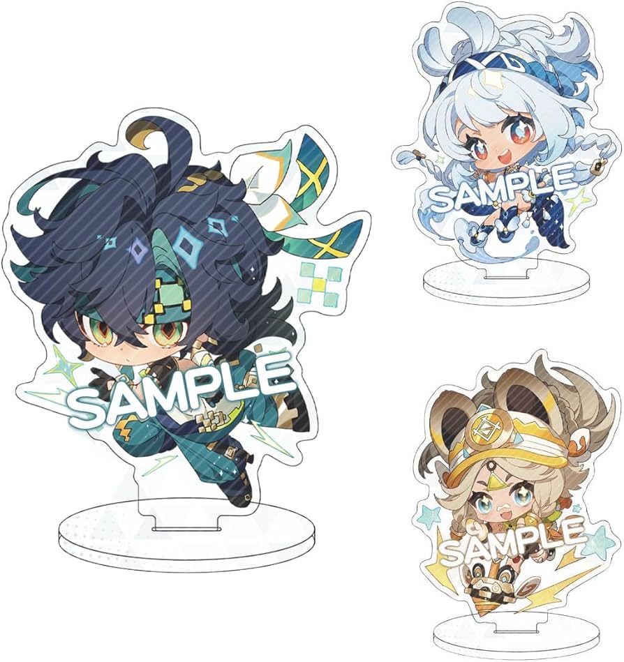 原神 台湾限定 ムアラニ カチーナ ファミマコラボ アクリルスタンド 原