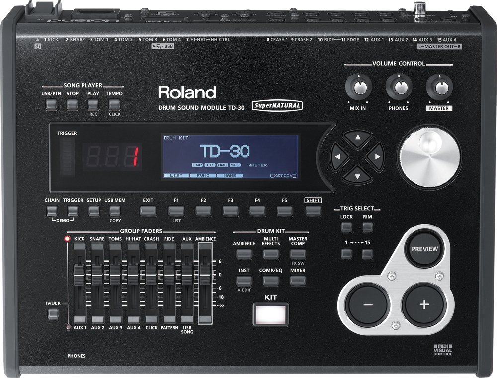 Amazon | Roland ローランド ドラムサウンドモジュール TD-30 | 電子