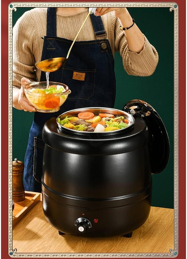 Amazon | 業務用電気式スープウォーマースープジャー スープ保温鍋