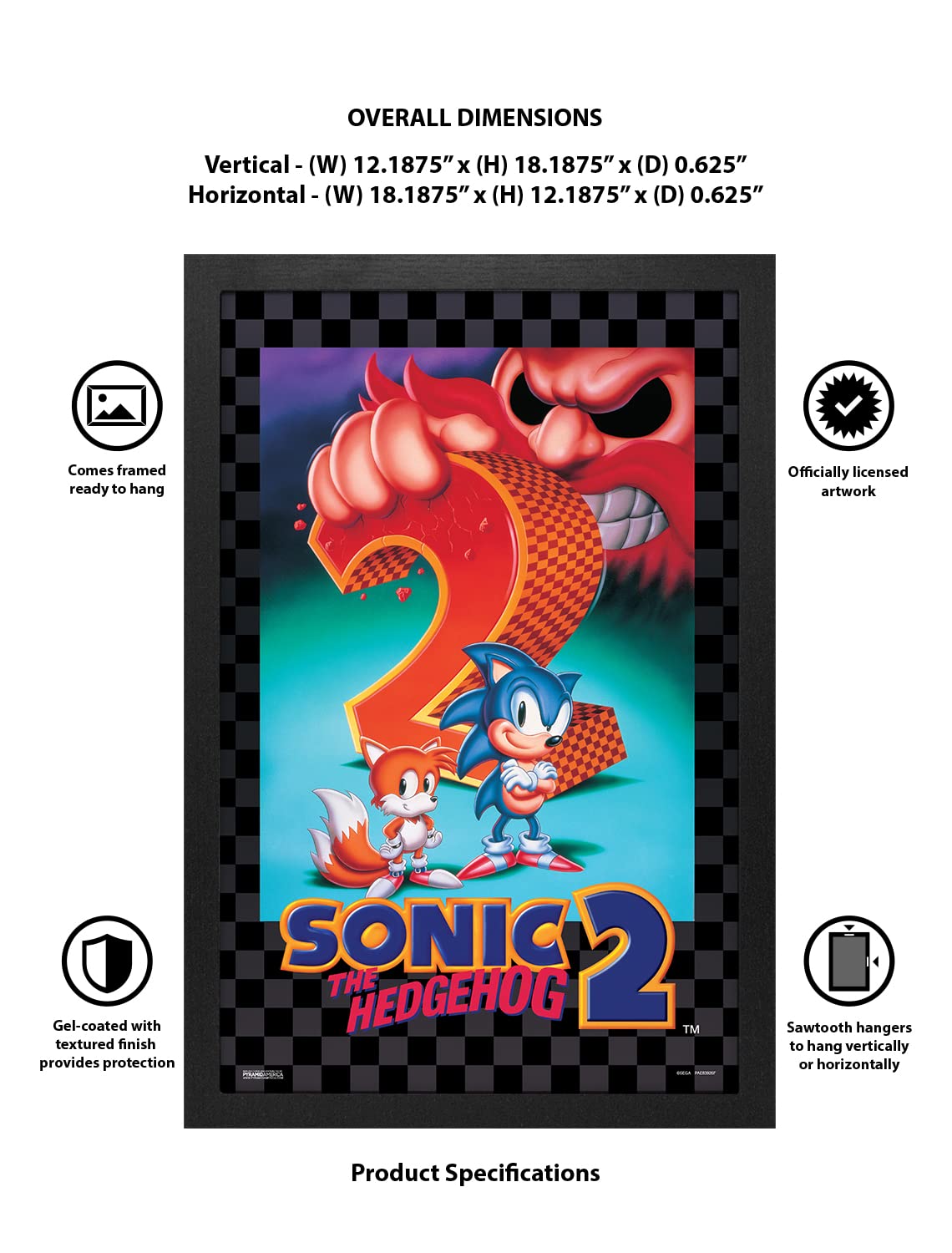 Amazon.co.jp: Pyramid America - ソニック - ソニック・ザ・ヘッジ