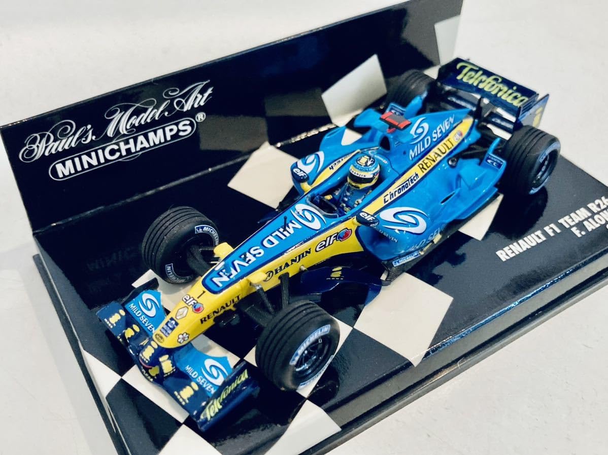 Amazon.co.jp: 1/43 Minichamps ルノー R26#1 F.アロンソ2006 (World
