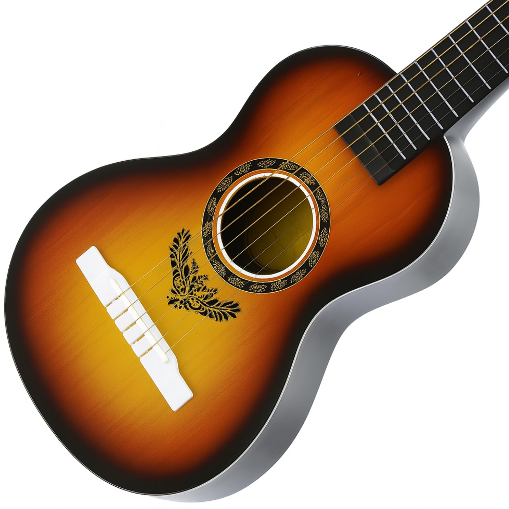 Amazon.co.jp: 23インチのアコースティックギター、子供用6弦おもちゃ