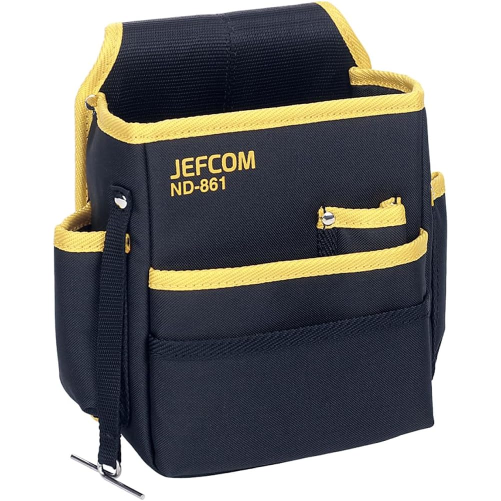 DENSAN ND-861 腰袋 黒/緑 DENSAN ND-861 腰袋 黒/緑 電工キャンバス