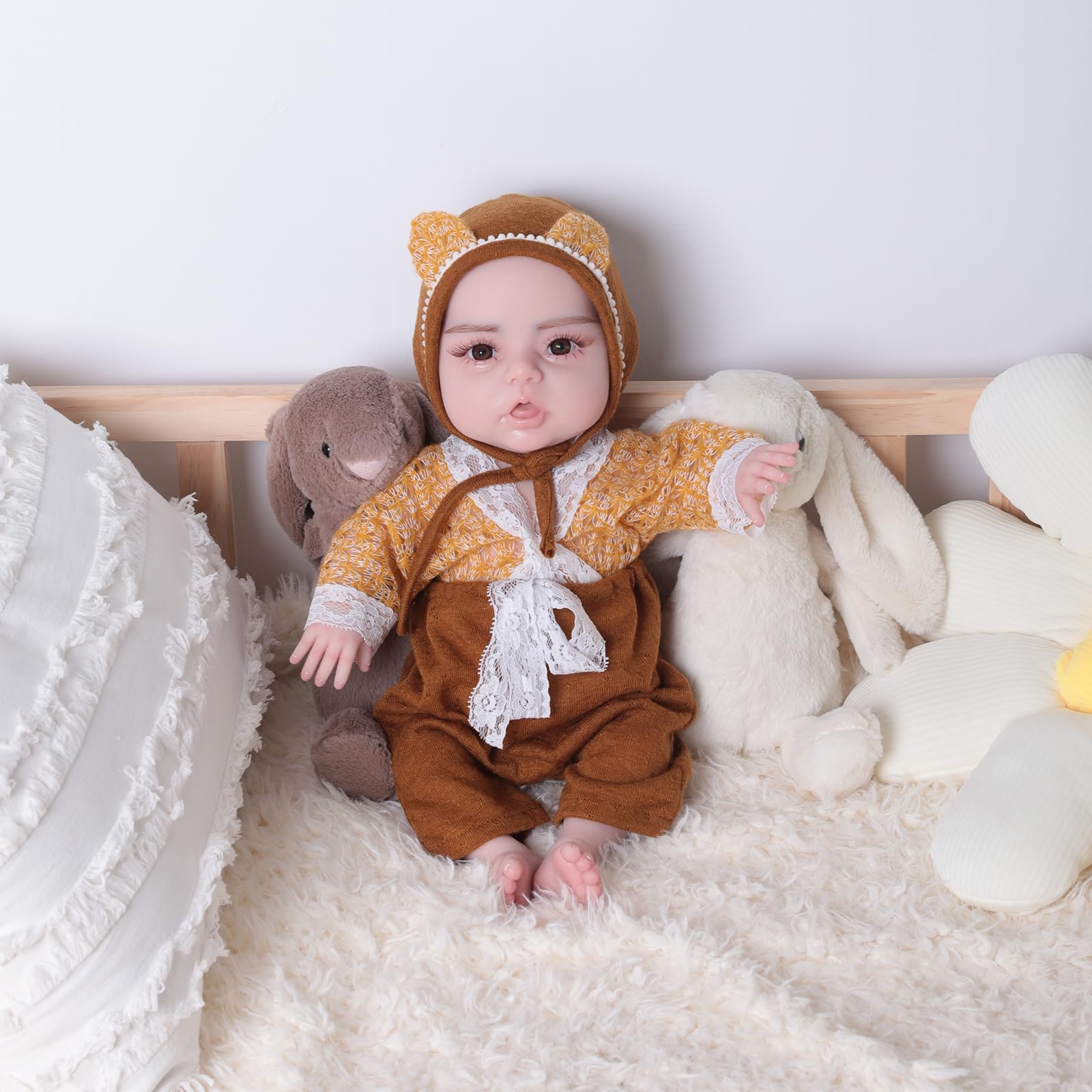 Amazon | シリコン赤ちゃん人形 LINGZHANリボーンドール 47センチ日本