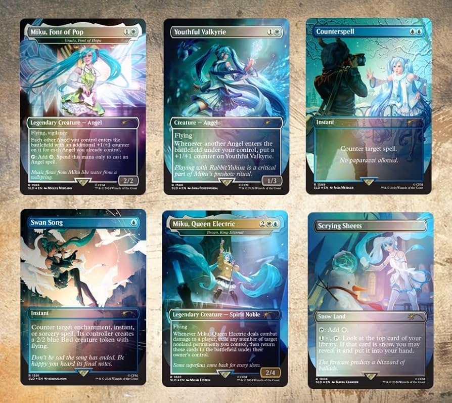 Amazon.com: MTG Secret Lair: Secret Lair x Hatsune Miku: Winter