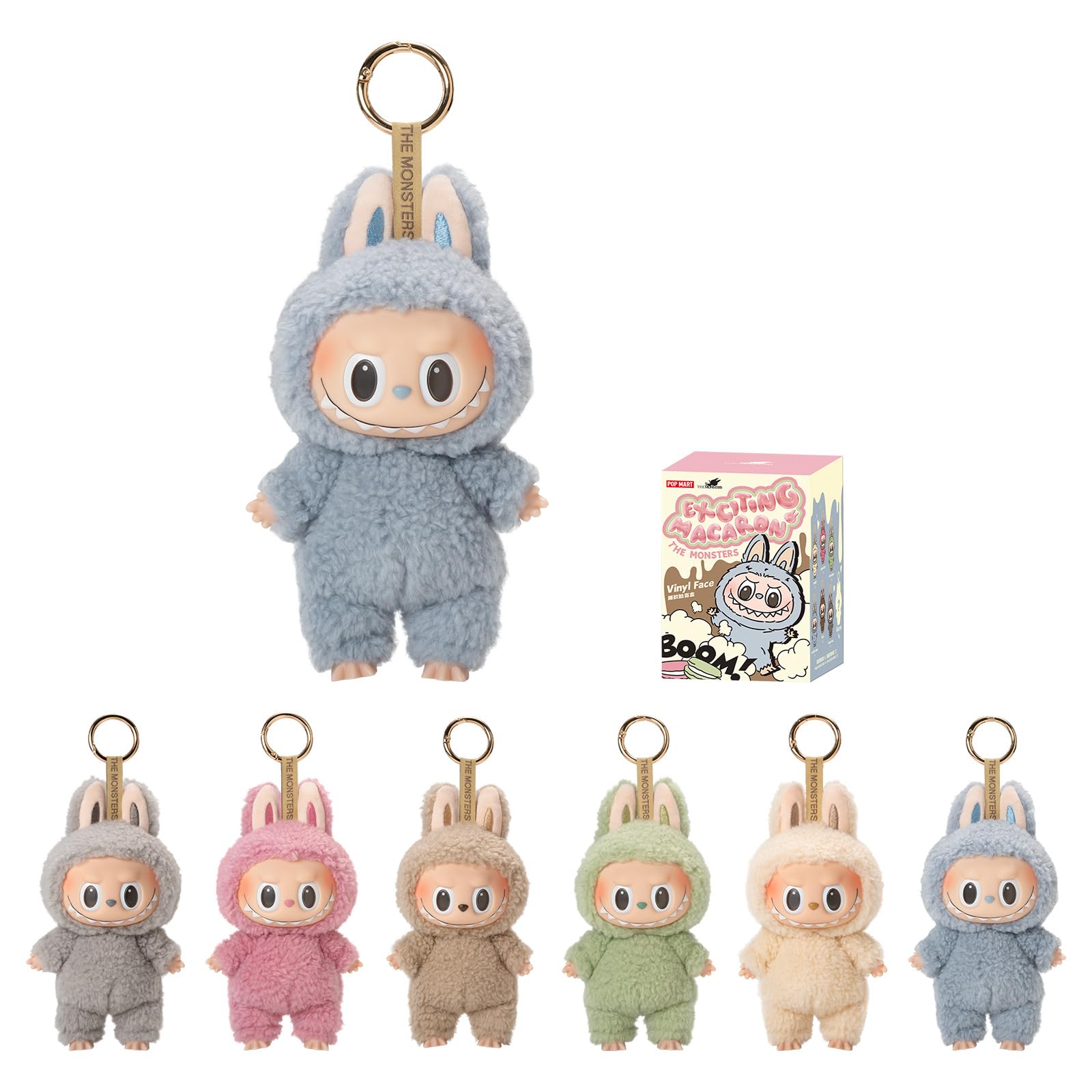 Amazon.com: POP MART The Monsters - Tasty Macarons Vinyl Face