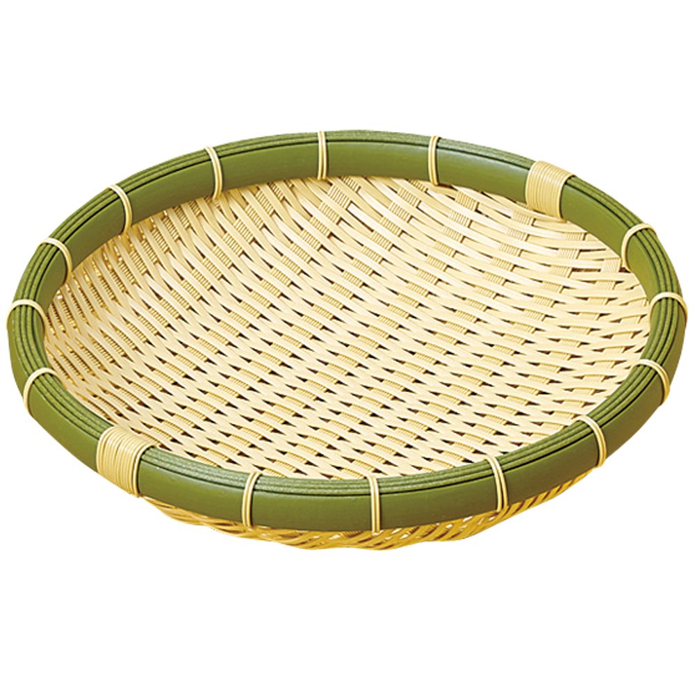 Amazon.co.jp: ざる 樹脂 丸ざる ザル 笊 丸 深型 食洗機 対応 40号