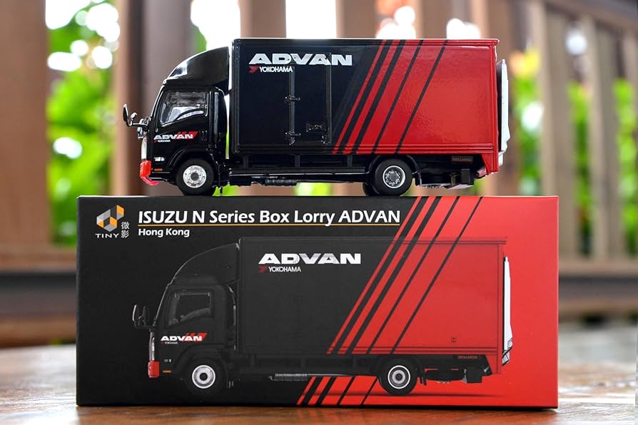 Amazon | Tiny City 1/64 いすゞ Nシリーズ ADVAN ダイキャスト