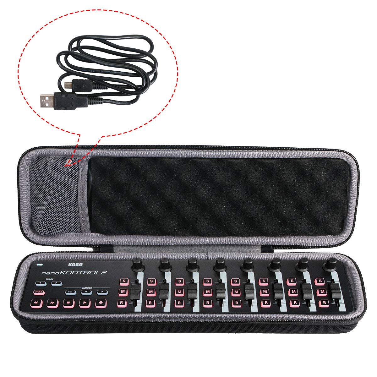 Amazon.co.jp: 【co2CREA 専用収納ケース】KORG 定番 USB MIDI