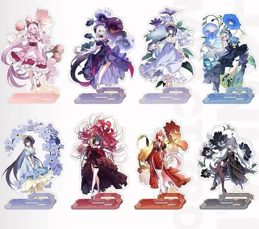 Amazon.co.jp: 崩壊3rd エリシア キアナ 雷電芽衣 ブローニャ アクリル