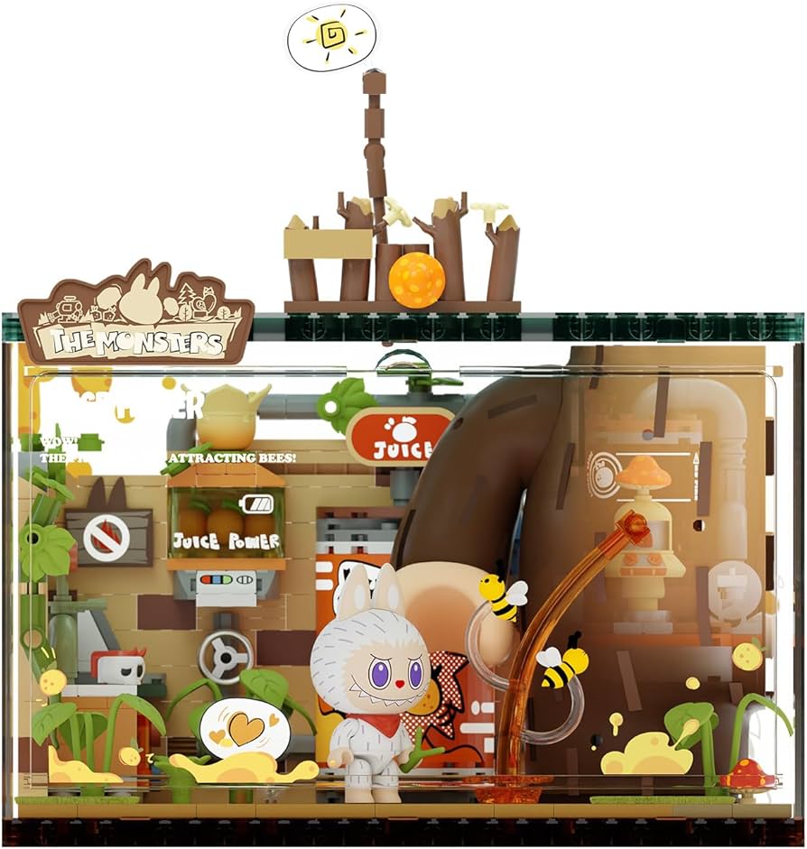 Amazon.com: POP MART The Monsters Forest Secret Base Series Blocks