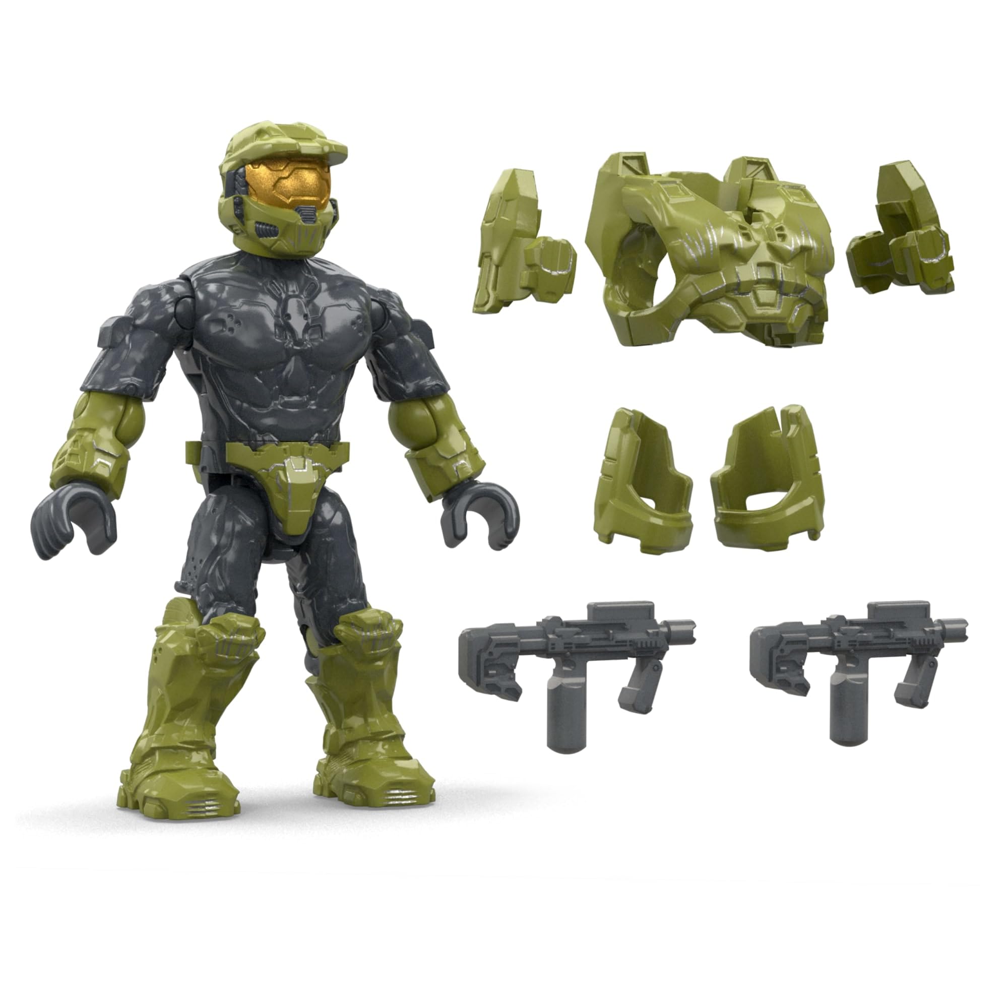 Amazon.co.jp: MEGA ヘイロー アクションフィギュア 組み立ておもちゃ