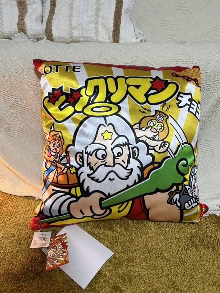 Amazon.co.jp: しまむら x ビックリマン コラボ カバー付きクッション