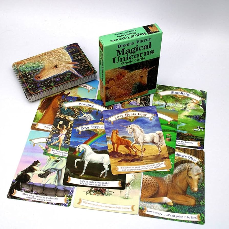 Amazon.co.jp: マジカルユニコーンオラクルカード,Magical Unicorns