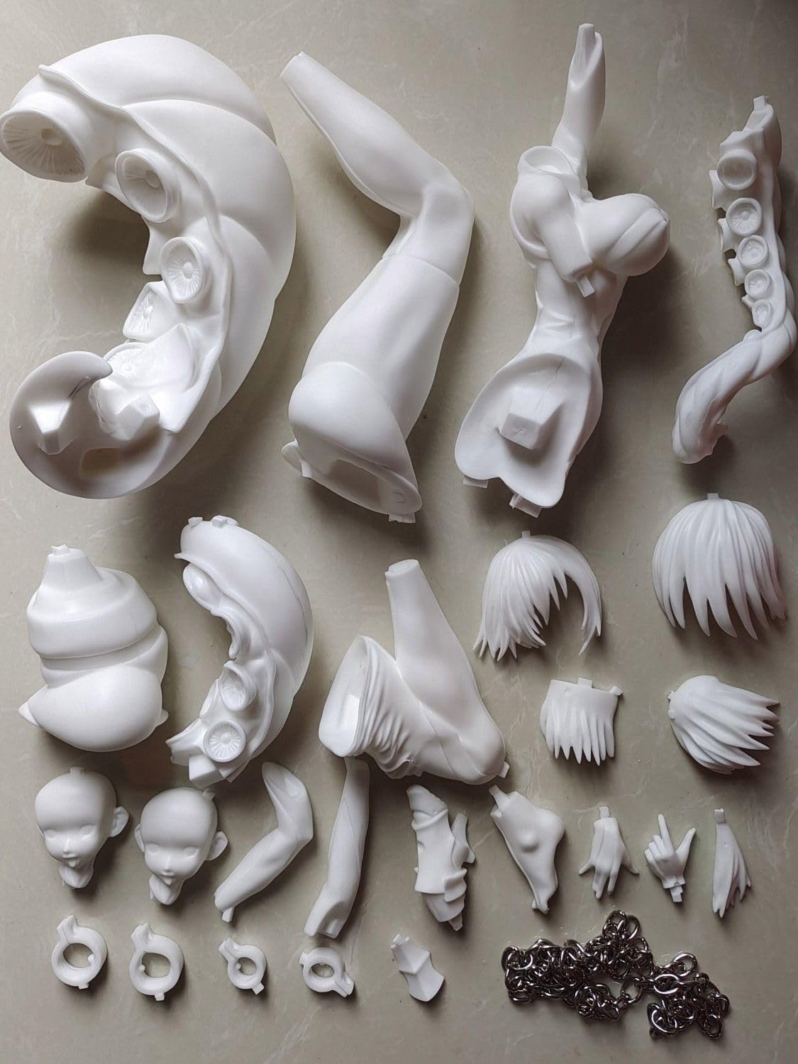 Amazon | 白組み レジンキットフ工イ卜/グランドオーダー マシュ