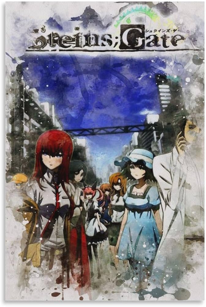 Amazon.co.jp: アニメポスター シュタインズ・ゲート ポスター 装飾画