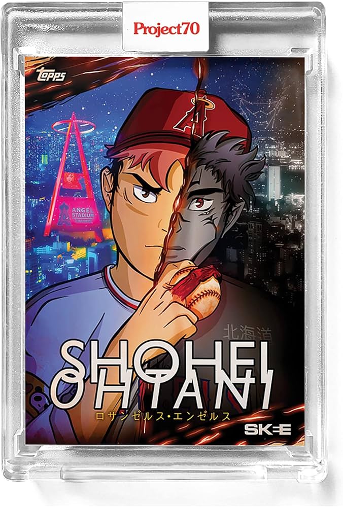 Amazon.com: MLB Topps Project70 Card 324 | 1957 大谷翔平DJ Skee