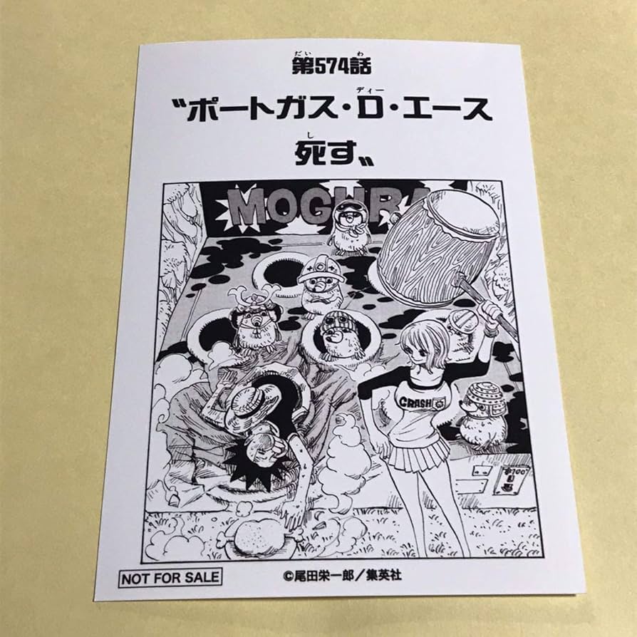 Amazon.co.jp: ワンピース 1000LOGS 扉絵ブロマイド 麦わらストア