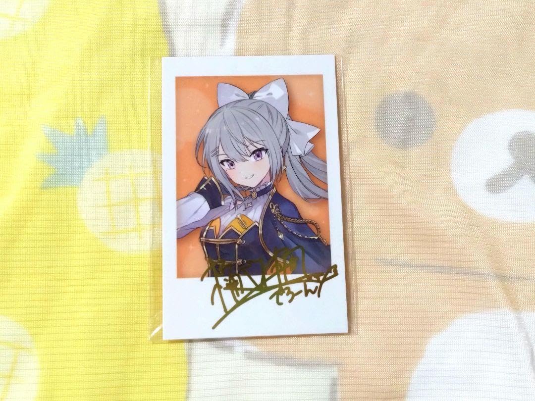 アイチュウ 心 華房心 10周年 トレカ サイン 箔押し 箔押しサイン入り