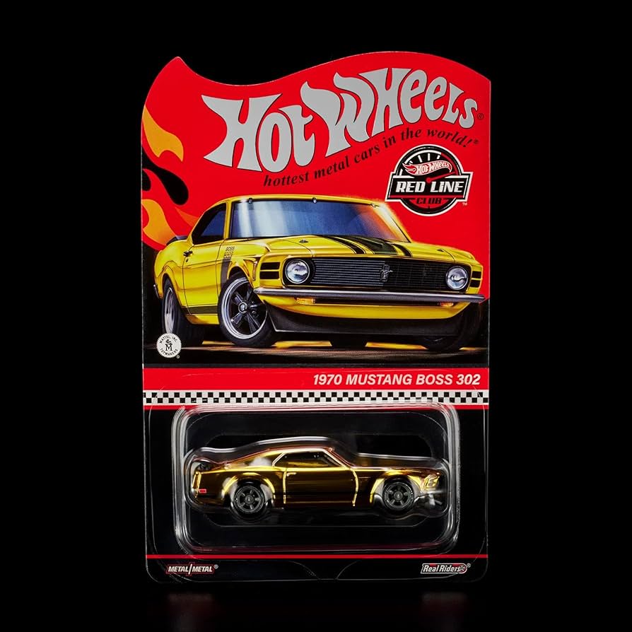 Amazon.com: Hot Wheels 1970 Ford Mustang Boss 302 RLC Collectors
