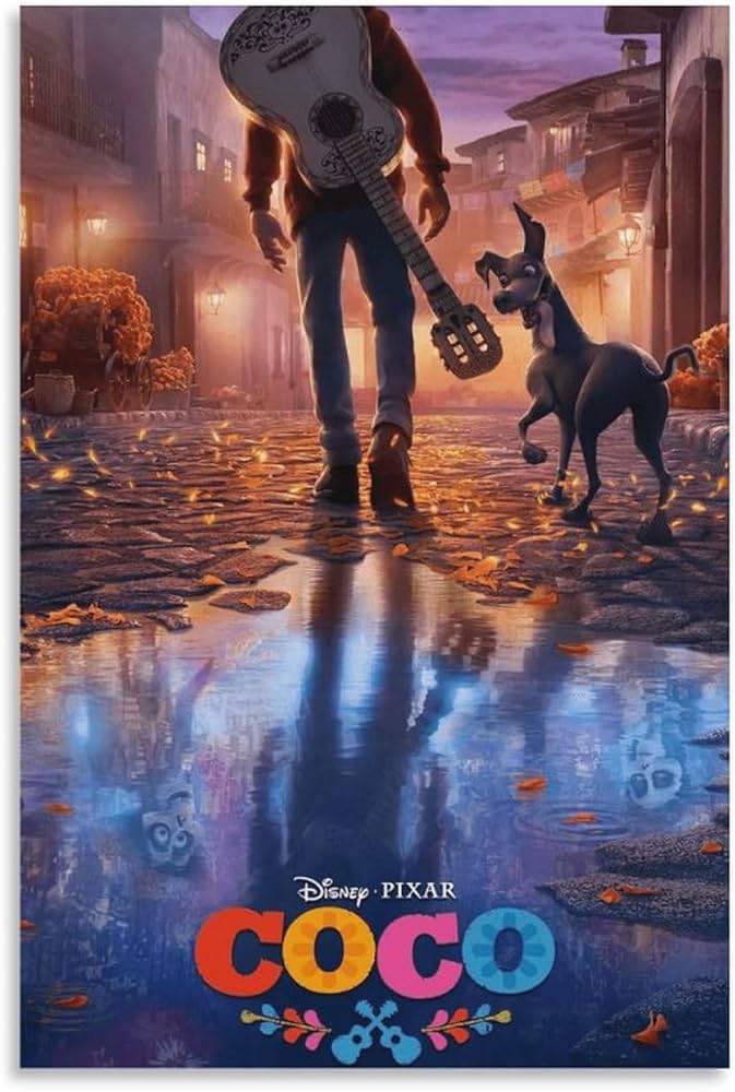 Amazon.co.jp: 映画リメンバーミーポスター キャンバス 壁アートホーム