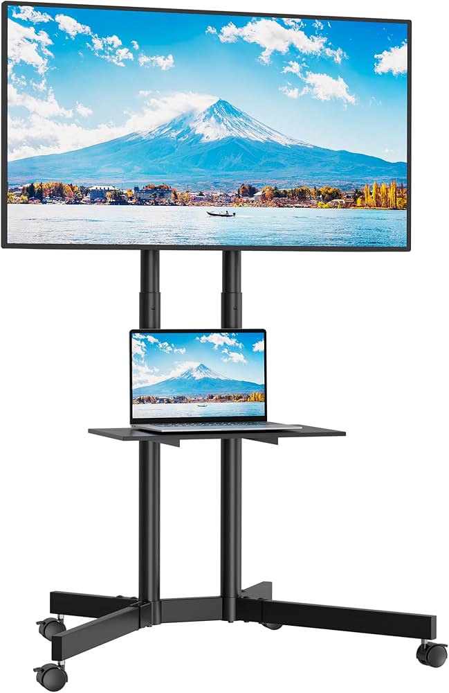 Amazon | BONTEC 移動式 壁寄せテレビスタンド 32-75インチ液晶テレビ