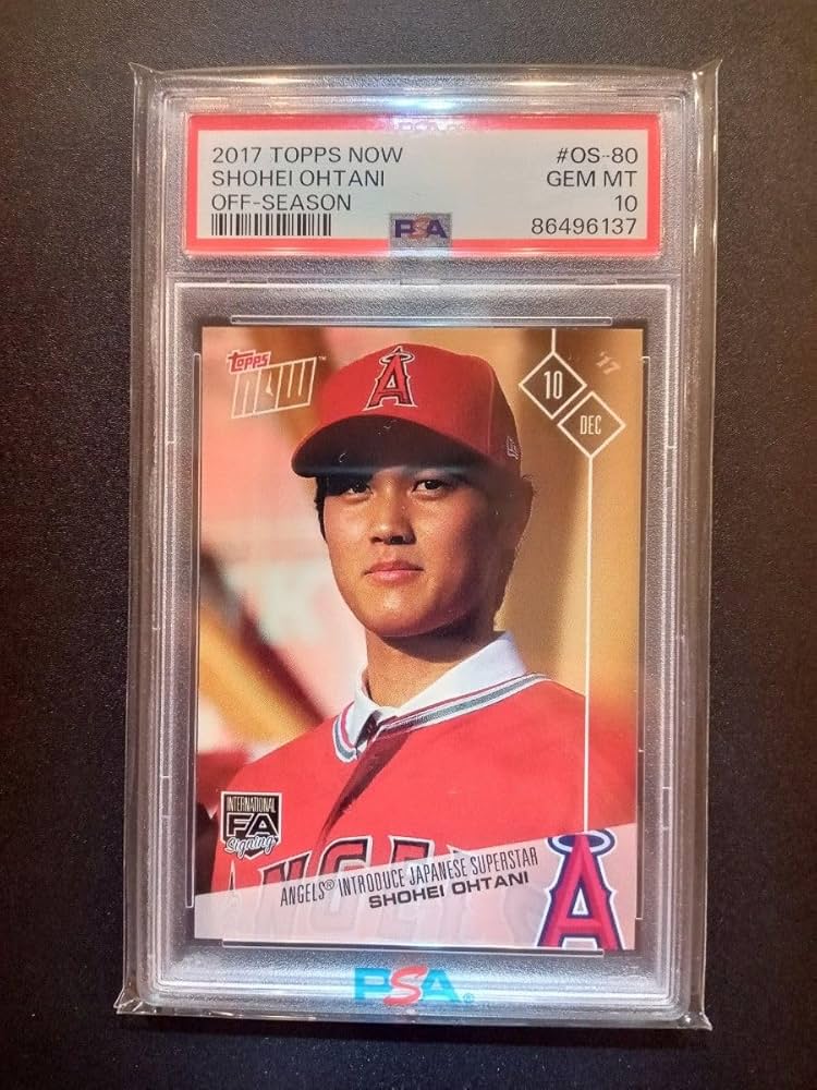 Amazon.co.jp: PSA10 大谷翔平 ルーキーカード 入団会見 ファースト