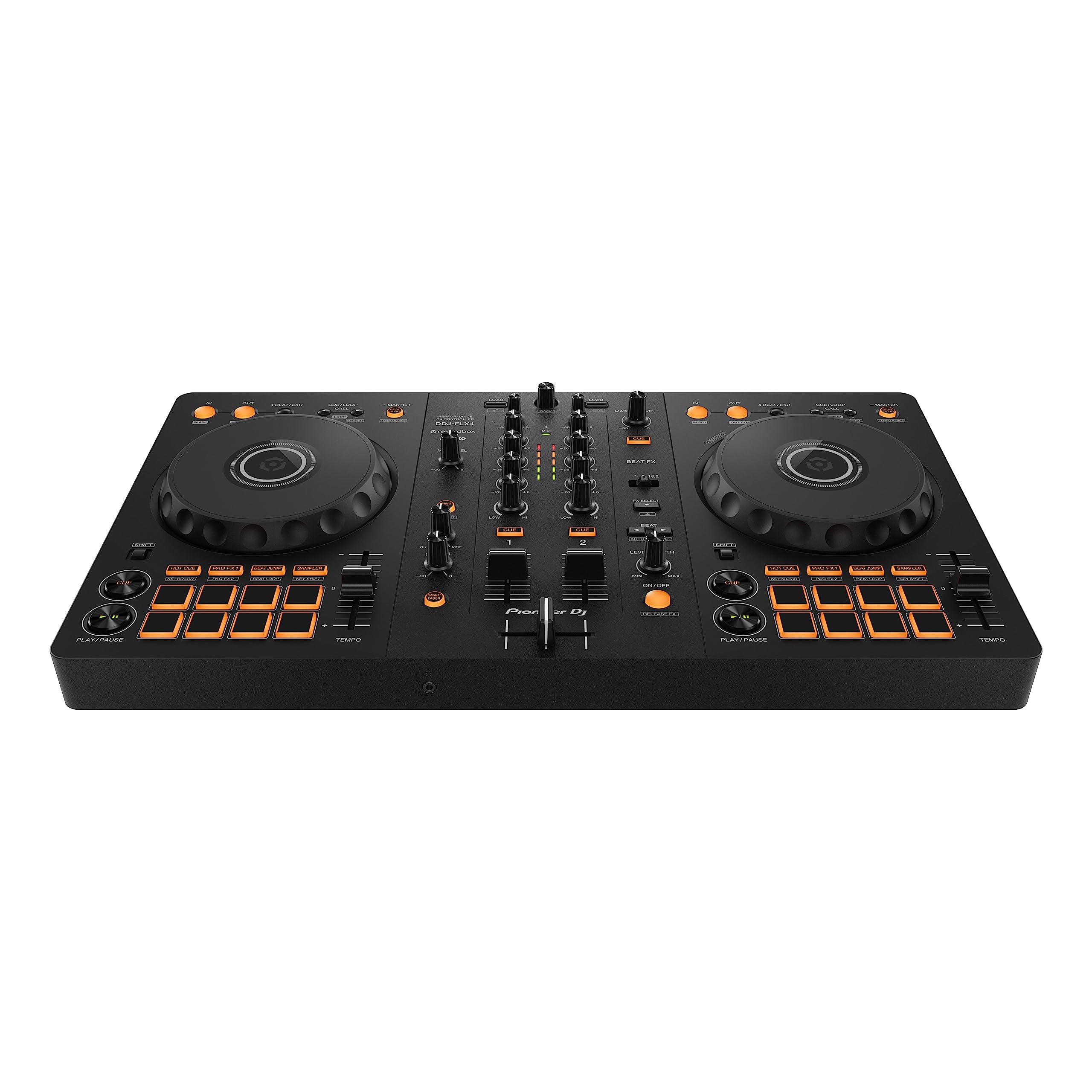 Amazon.com: Pioneer DJ DDJ-FLX4 2-deck Rekordbox and Serato DJ