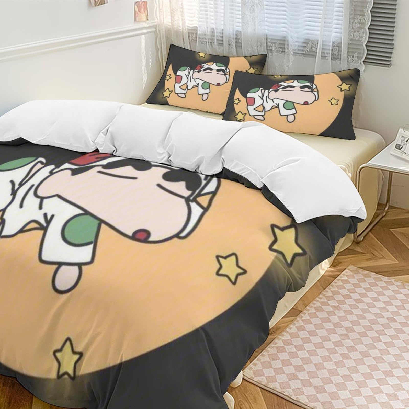 Amazon｜クレヨンしんちゃん 布団カバー 3点セット 枕カバー シーツ