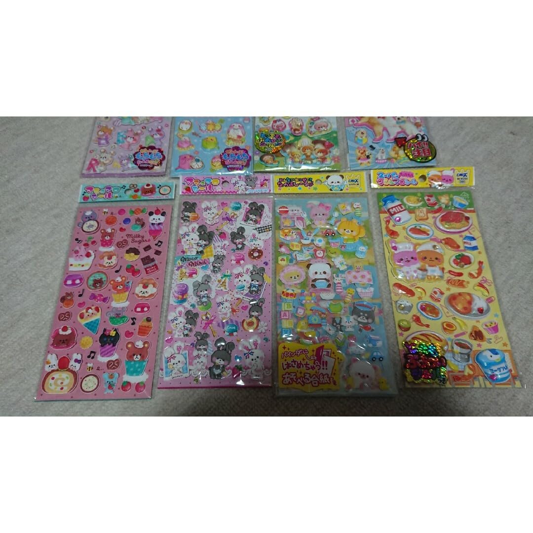 Amazon.co.jp: 平成レトロ シール 8枚セット : おもちゃ