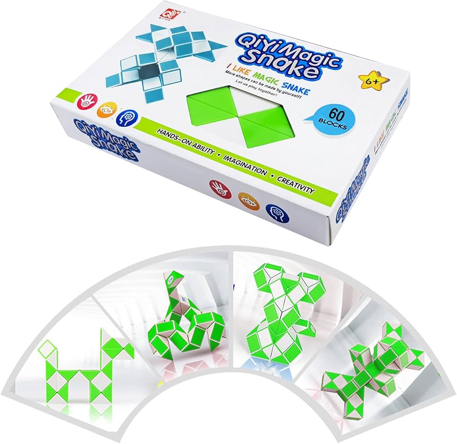 Amazon | スネークキューブ マジックツイストパズルス 60ウェッジ