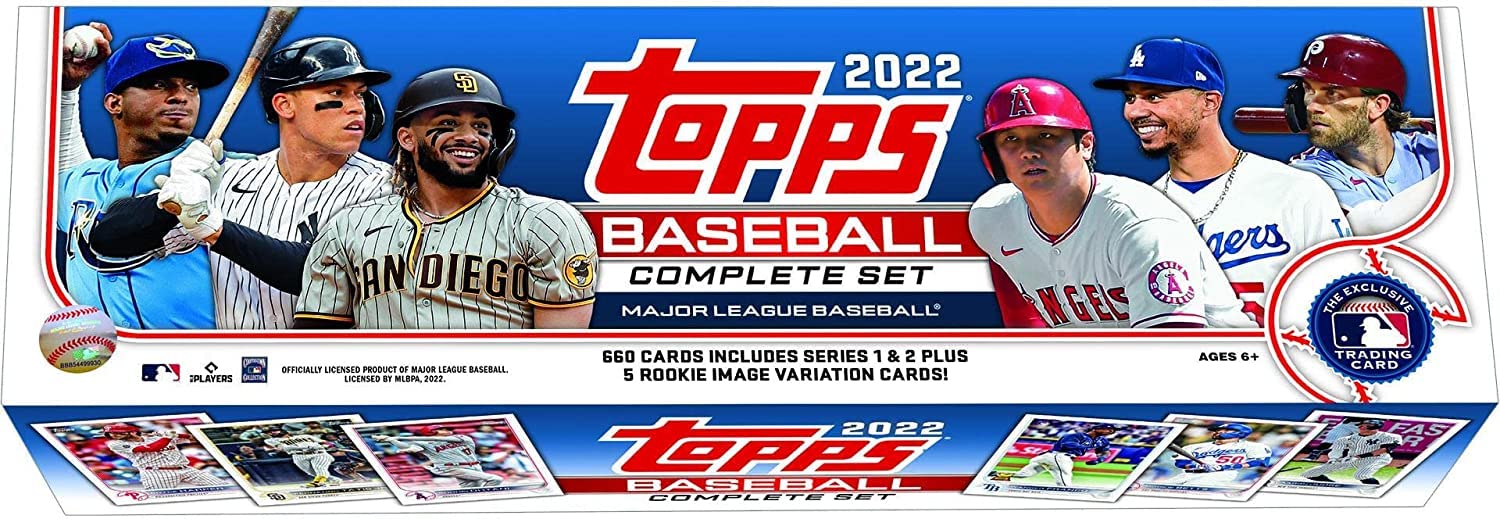 Amazon.com: 2022 Topps Baseball Complete Set Factory Sealed Retail